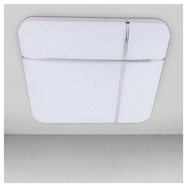 Люстра стельова світлодіодна LED Light House SRS-19306 96W колір білий фото №1