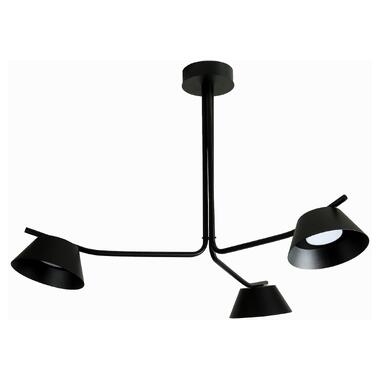 Люстра потолочная Atmolight Monday L-3 C160-430 Black черный  фото №1