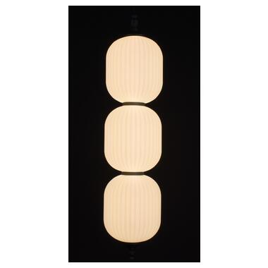 Люстра стельова Sunnysky LED MJ23/3-wh-gr Чорний 60-200х13х13 см. фото №3
