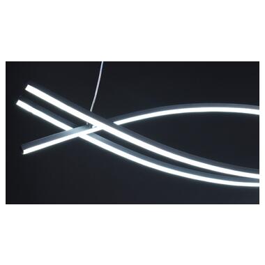 Люстра потолочная Sunnysky LED S16-1000-bk-k Чорний 25-100х12х100 см. фото №8