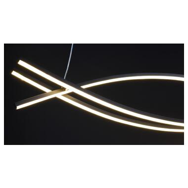 Люстра потолочная Sunnysky LED S16-1000-bk-k Чорний 25-100х12х100 см. фото №7