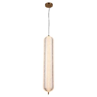 Люстра подвесная светодиодная Levistella 79112099-1led (800*150) CL бронза  фото №1