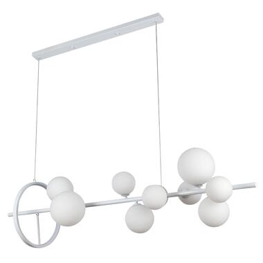 Люстра молекула подвесная Levistella 918LP267-10 WH+WH белая фото №1