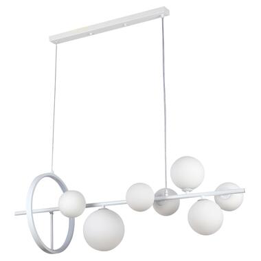 Люстра молекула подвесная Levistella 918LP267-7 WH+WH белая фото №1