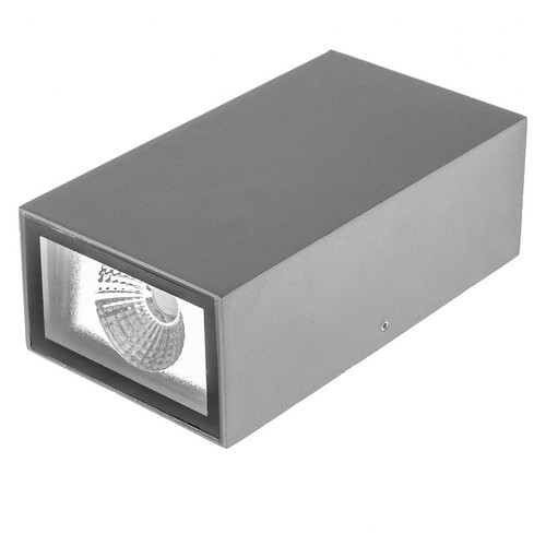 Освітлювач Brille AL-220/2x3W NW COB LED IP65 GY (34-181) фото №4