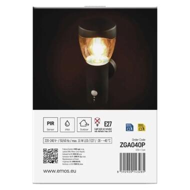 Светильник EMOS E27 15 Вт IP44 (ZGA040P) фото №7