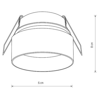 Точечный светильник Nowodvorski 11350 SHINE фото №6