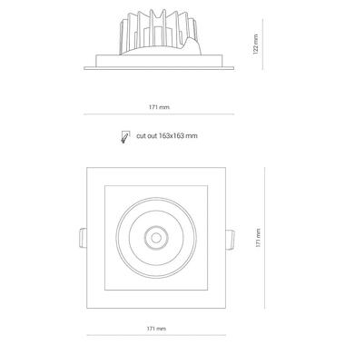 Точечный светильник Nowodvorski 8718 Cl Dia фото №7