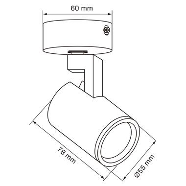Точечный светильник POLUX 328724 Lynx фото №3