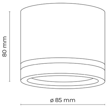 Точечный светильник TK LIGHTING 4334 JET фото №5