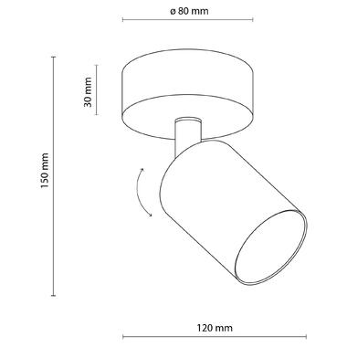 Точечный светильник TK LIGHTING 5739 TOP фото №3