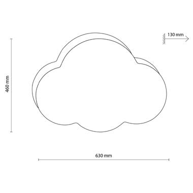 Потолочный светильник TK Lighting 4336 CLOUD фото №2