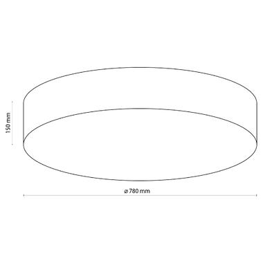 Потолочный светильник TK LIGHTING 5638 RONDO LINEN фото №3