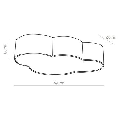 Потолочный светильник TK LIGHTING 6072 CLOUD фото №2