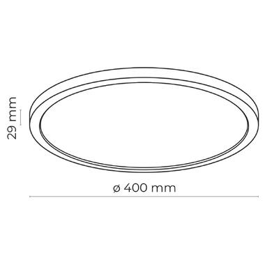 Потолочный светильник TK-Lighting Aqua Medium Led 6903 36W Black фото №3