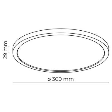 Потолочный светильник TK-Lighting Aqua Small Led 6901 24W Black фото №4