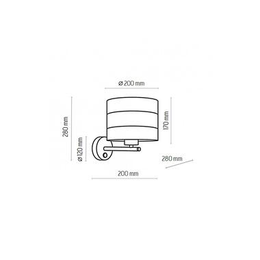 Бра TAGO WH TK-Lighting 3221 фото №2
