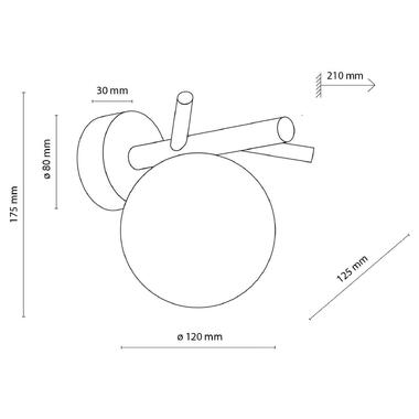Бра TK-Lighting Sheron 5307 White фото №3