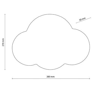 Настенный светильник TK-Lighting Cloud 4964 фото №5