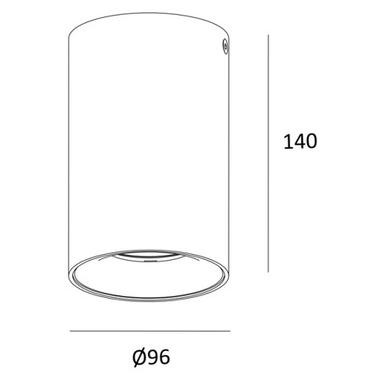 Точечный светильник Zuma Line DEEP SL 89313 фото №3