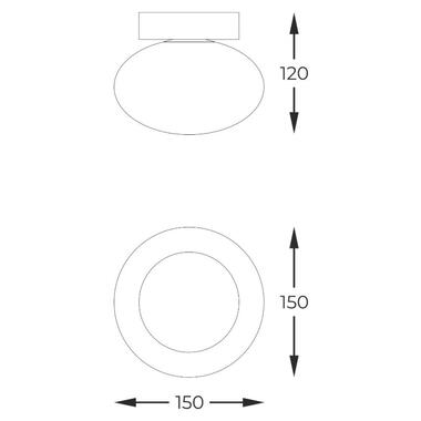 Потолочный светильник Zuma Line 1188 OMI фото №2