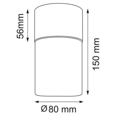 Точечный светильник Zuma Line OB2221BD-1-BL VETRO фото №2