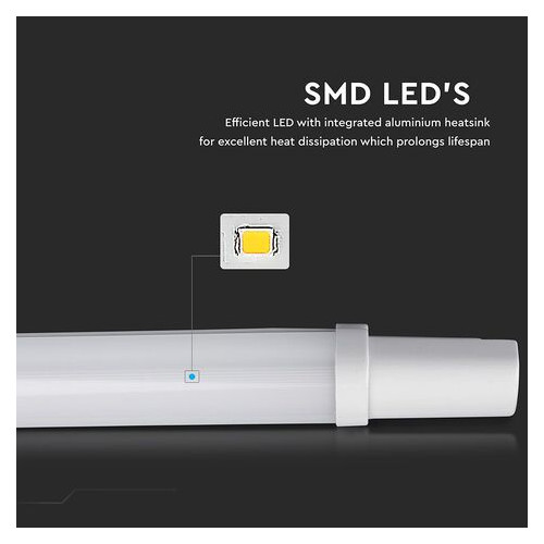 Світильник LED V-TAC SKU-6469 S-Series 1200mm 36W 230V 4000К (3800157640992) фото №12