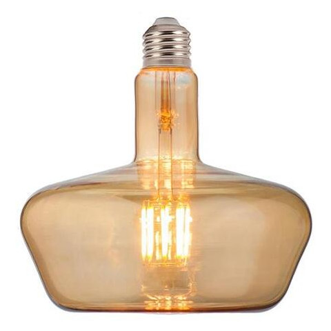 Лампа вінтажна світлодіодна (ретро) Filament led Ginza 8W Е27 2200К Бурштин Horoz Electric (001-050-0008-010) фото №1