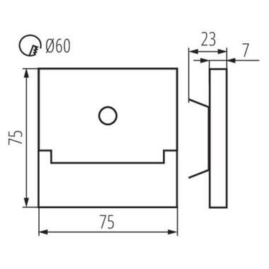 Светильник ступенчатый SABIK KANLUX 27374 фото №2