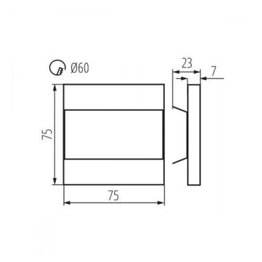 Светильник ступенчатый TERRA KANLUX 26849 фото №3