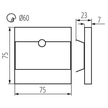 Светильник ступенчатый TERRA LED KANLUX 29861 фото №3
