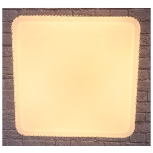Світильник стельовий Sunnysky LED з пультом W71139B/500*500 Білий 5х53х53 див. фото №4