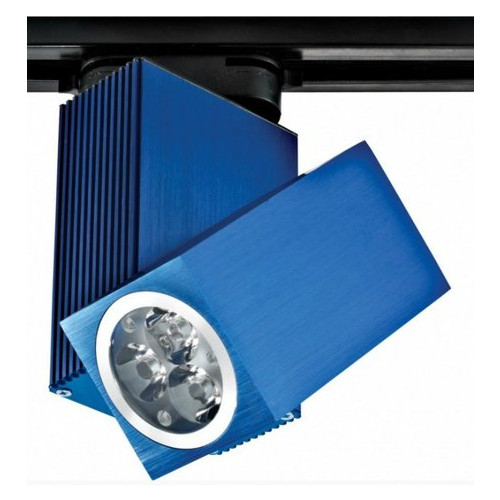 Світильник трековий Brille LED-204/3x2W NW Blue світлодіодний фото №1