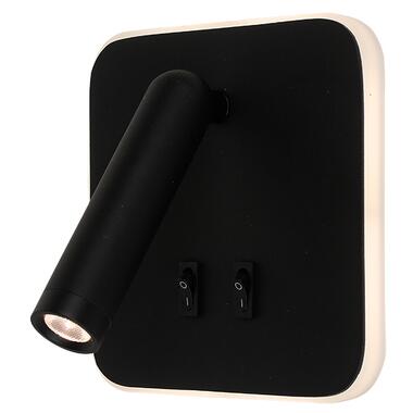Светильник настенный светодиодный Бра Levistella 806V306S BK 4000K с двумя выключателями черный фото №1