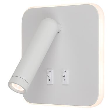 Светильник настенный светодиодный Бра Levistella 806V306S WH 4000K с двумя выключателями белый фото №1