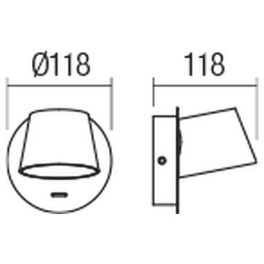 Спот Redo 01-1738 Shaker фото №5