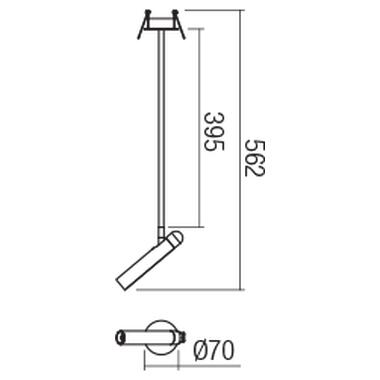 Спот Redo 01-1769 Ferro фото №3