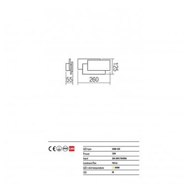 Настенный светильник Redo 01-1444 Gamer фото №3