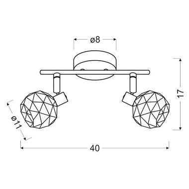 Спот Candellux 92-22202 Acrobat фото №2