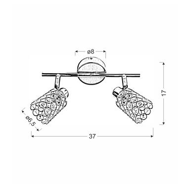 Спот Candellux 92-70104 YORK фото №3