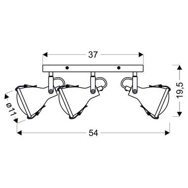 Спот Candellux 93-71125 CRODO фото №8