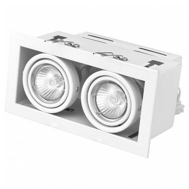 Світильник Eurolamp LED GU10x2 white (LHK2-LED-GU10(white)) фото №2