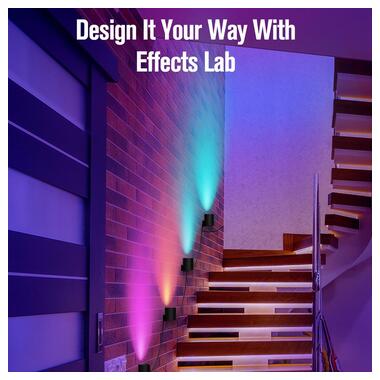 Настенная LED лампа Epik RGB Intelligent wall lamp 4 pcs with Bluetooth European plug with app Black фото №30