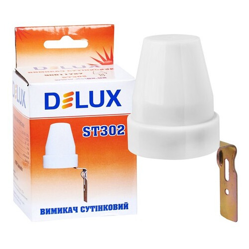 Датчик освещенности Delux ST302 White (90011727) фото №3