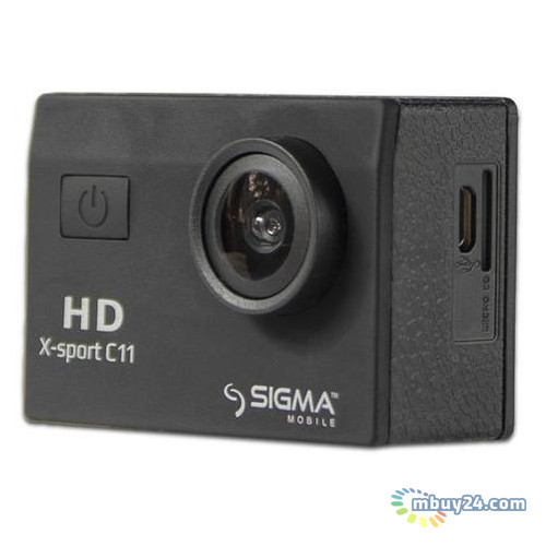 Экшн-камера Sigma mobile X-Sport C11 Black фото №3
