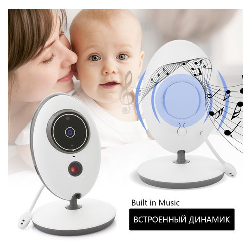 Камера IP Baby Monitor VB605 White фото №6