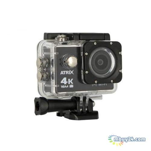 Экшн-камера Atrix ProAction A30 4K Ultra HD Black фото №2