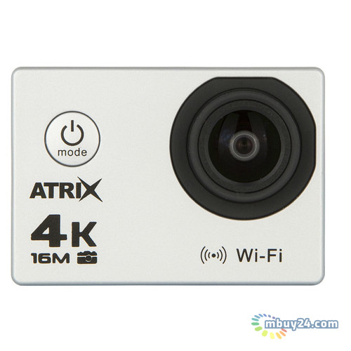Экшн-камера Atrix ProAction A30 4K Ultra HD Silver фото №1
