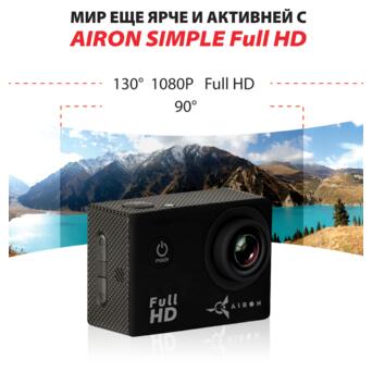 Экшн-камера AIRON Simple Full HD Black фото №6