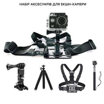 Екшн-камера AIRON Simple Full HD kit 30in1 (69477915500061) фото №5